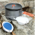 Feu d’érable K2 Camping ustensile de cuisson chaleur-collection échangeur Pot soupe Pot Pot Set de cuisine